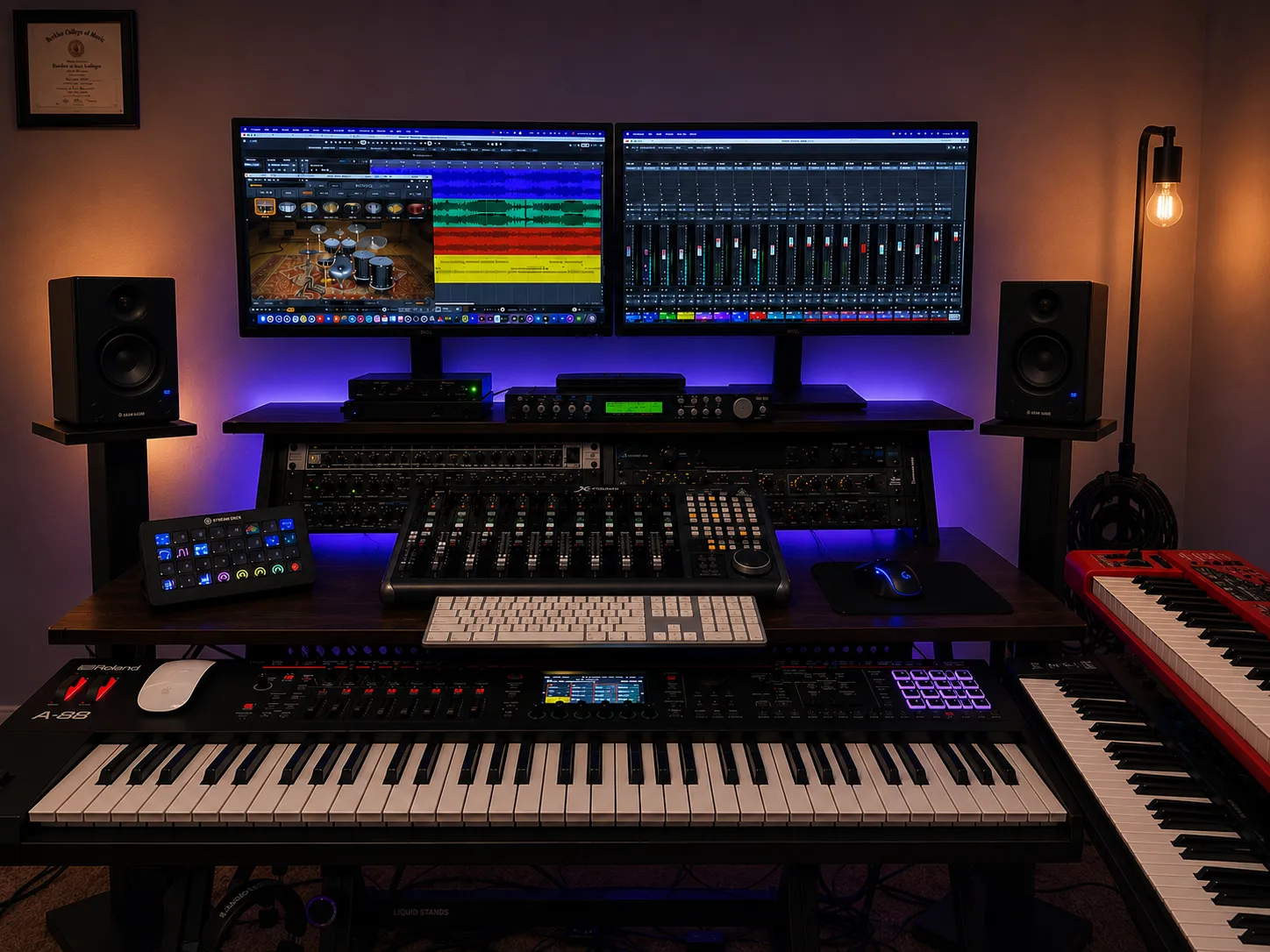 Creative production workstation
